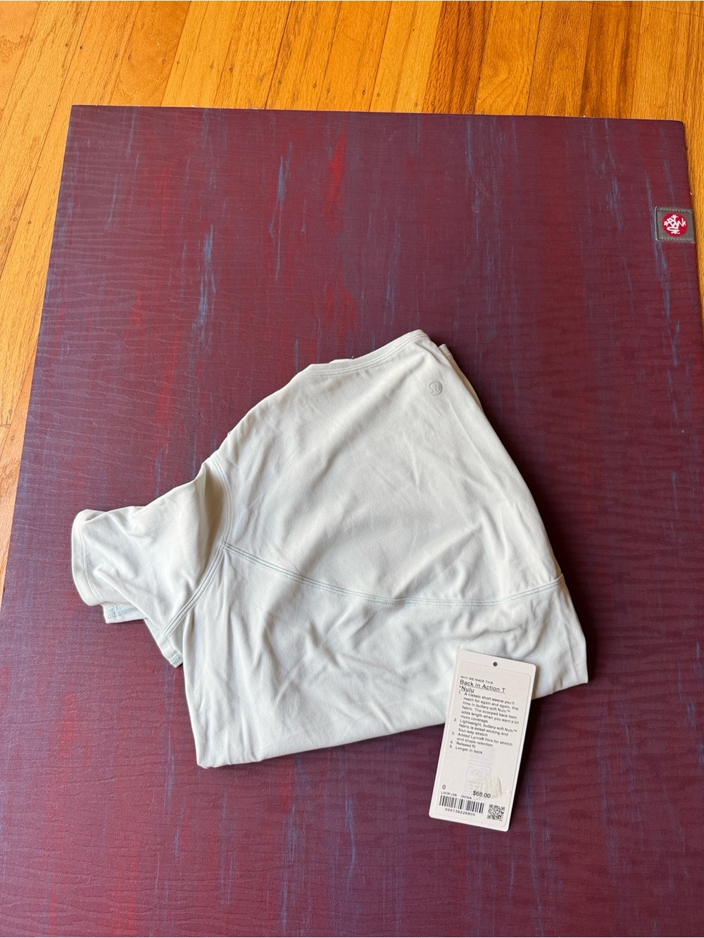 lululemon athletica back in action Short Sleeve Nulu Top